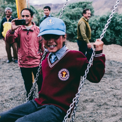 Nadace dřevo pro život pomohla postavit první dětské hřiště v Malém Tibetu v Indii!